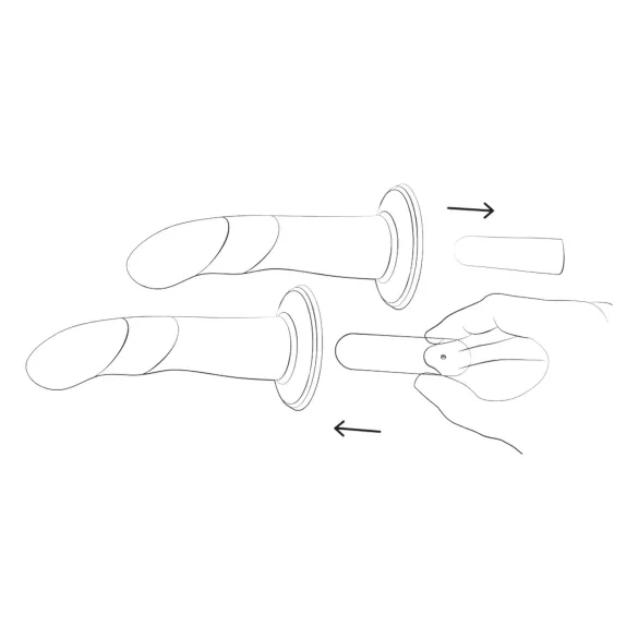 ROMP Piccolo - pegging set - crno plavi