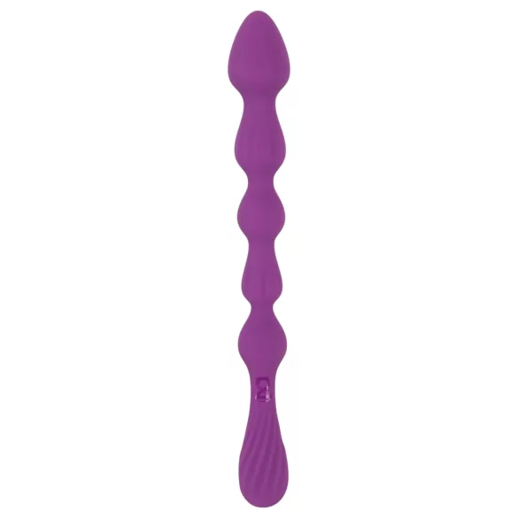 You2Toys - Kuglasti, fleksibilni analni dildo - (ljubičasti)