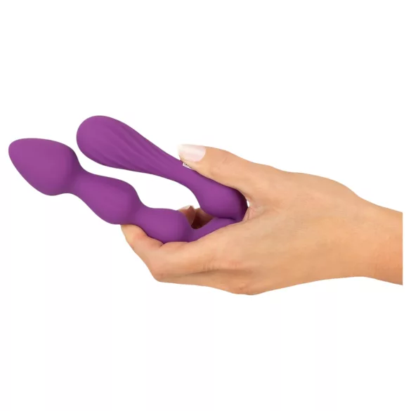 You2Toys - Kuglasti, fleksibilni analni dildo - (ljubičasti)