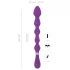 You2Toys - Kuglasti, fleksibilni analni dildo - (ljubičasti)