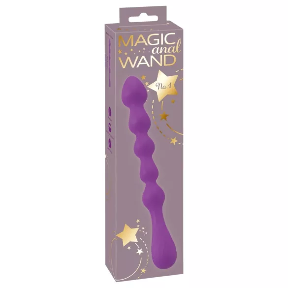 You2Toys - Kuglasti, fleksibilni analni dildo - (ljubičasti)