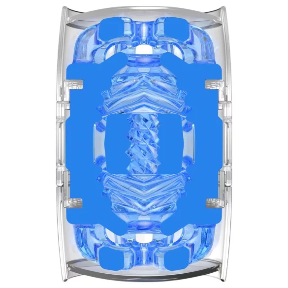 Fleshlight Quickshot Turbo - kompakt masturbator za putovanja - plava