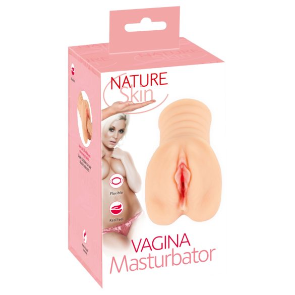 Nature Skin - realistična vagina masturbator - prirodna boja