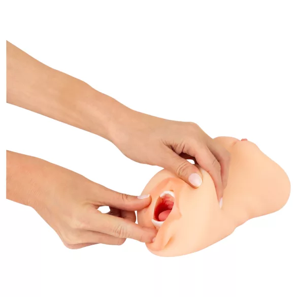Nature Skin - masturbator vagina i usta - realističan puderasti