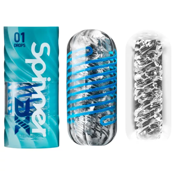 TENGA Spinner DX - masturbator (prozirni)