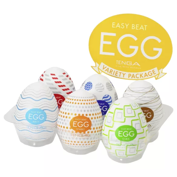 TENGA Variety - set masturbatora jaja - 6 komada