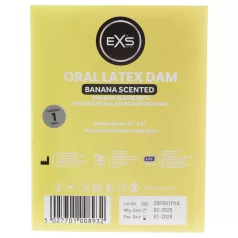 EXS - oralni zaštitni rupčić - okus banana