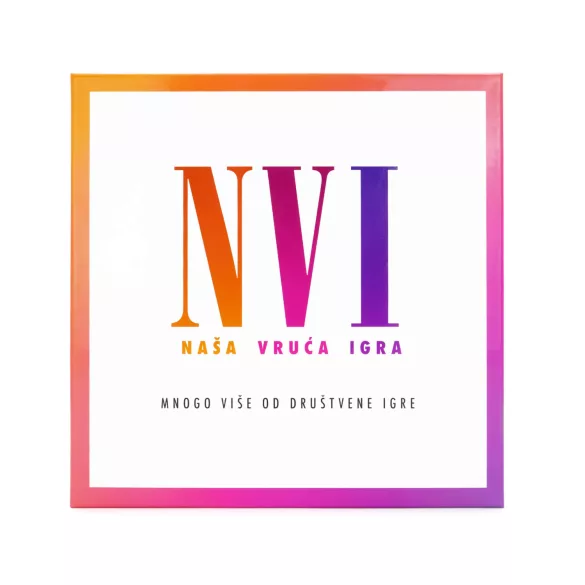 NVI: Naša Vruća Igra  –  erotska društvena igra za odrasle (hrvatski)