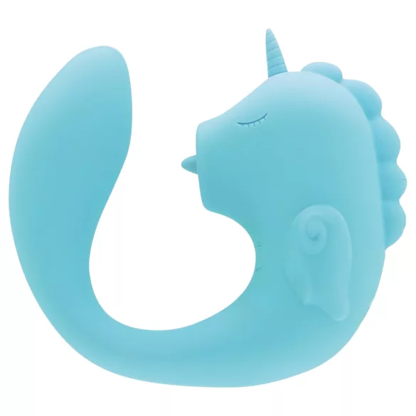 Unihorn C-Horse - vibrator za stimulaciju G-točke i klitorisa (tirkizna)