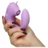 Unihorn C-Horse - vibrator za G-točku i klitorisni stimulator (ljubičasti)