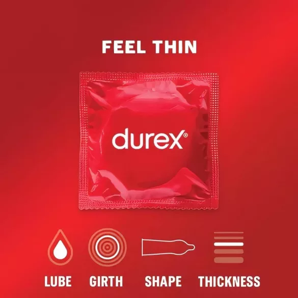 Durex - kondom Feel Thin - prirodan osjećaj - 18 komada