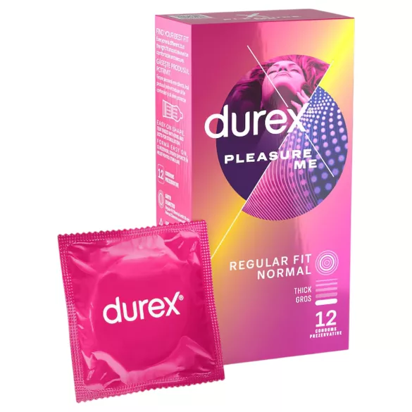 Durex - kondom s rebrima i točkicama - 12 komada