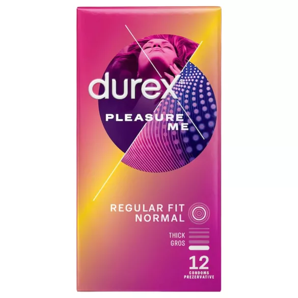 Durex - kondom s rebrima i točkicama - 12 komada