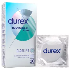 Durex Invisible Slim - ultra tanki kondomi - 10 komada