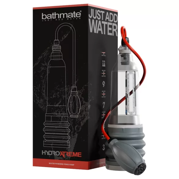 Bathmate HydroXtreme 8 - hidropumpa, bez dodataka (prozirna)