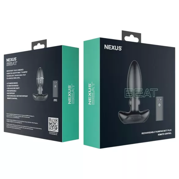 Nexus BEAT - analni vibrator (crni)