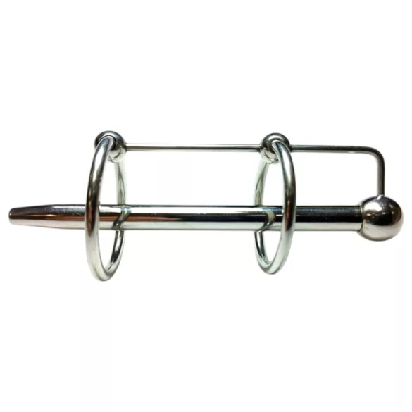 Rouge - dilator s dvostrukim prstenom od nehrđajućeg čelika - srebrni