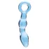 Clarity Utopian Mystique - rebrasti stakleni analni dildo (prozirni)