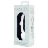 Clarity Utopian Mystique - rebrasti stakleni analni dildo (prozirni)