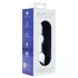 Clarity Utopian Mystique - rebrasti stakleni analni dildo (prozirni)