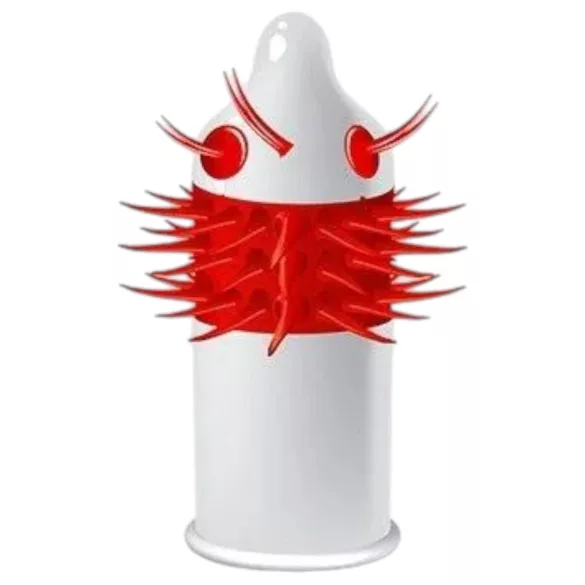 Egzo Ugly Coyote - kondom s dugim bodljama - 1 komad