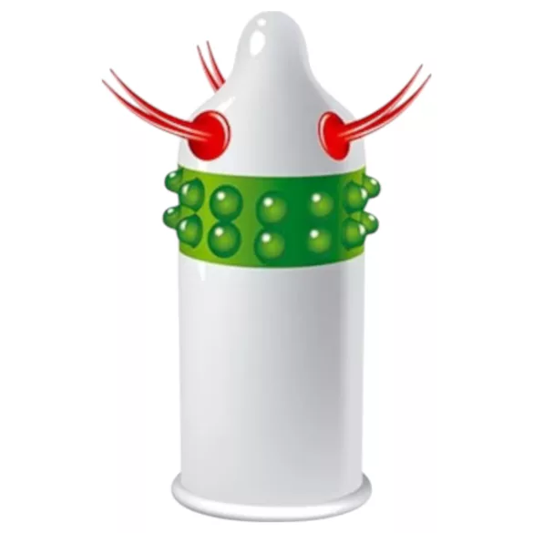 Egzo Uncle Bob - kondom s bodljama i pipcima - 1 komad