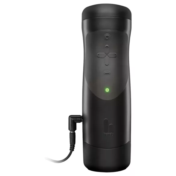 The Handy 1.1 - muški masturbator na mrežni pogon s VR opcijom - crni