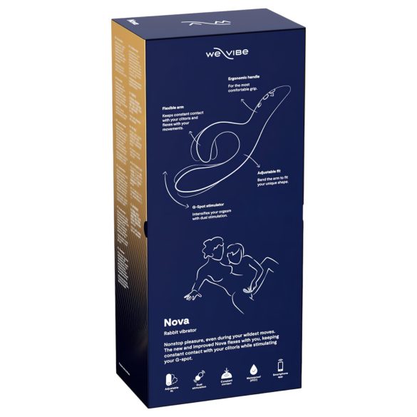 We-Vibe Nova 2 - vibrator za klitoris s baterijom i aplikacijom - plavi