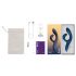 We-Vibe Nova 2 - punjivi, pametni vibrator s klitoralnim nastavkom (plavi)