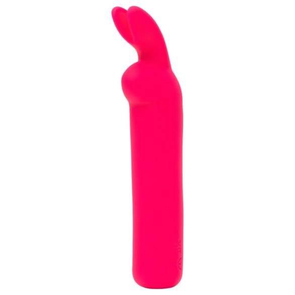 Happyrabbit - mini vibrator u obliku zeca - punjivi - ružičasti
