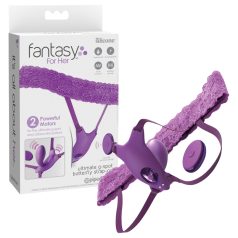   Fantasy For Her - nosivi G-točka vibrator - ugrađeni motor - ljubičasta