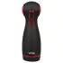 WYNE 06 - masturbator s vibracijom i vakuumom - crni - punjivi