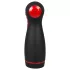 WYNE 06 - masturbator s vibracijom i vakuumom - crni - punjivi