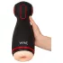 WYNE 06 - masturbator s vibracijom i vakuumom - crni - punjivi