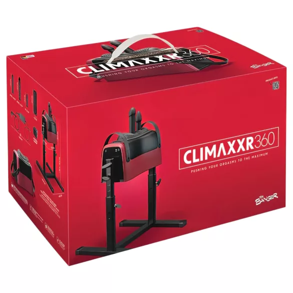 The Banger CLIMAXXR360 - mrežni seksualni stroj s 360° sjedalom i 2 motora