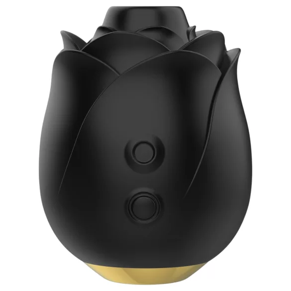 Fifty Shades of Grey - vibrator s valovima zraka u obliku ruže - crni