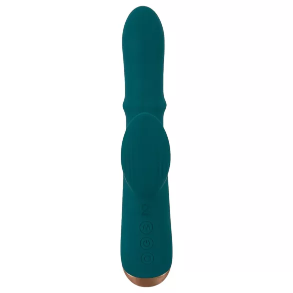 You2Toys - prstenasti vibrator Thumping Rabbit - tirkizna boja