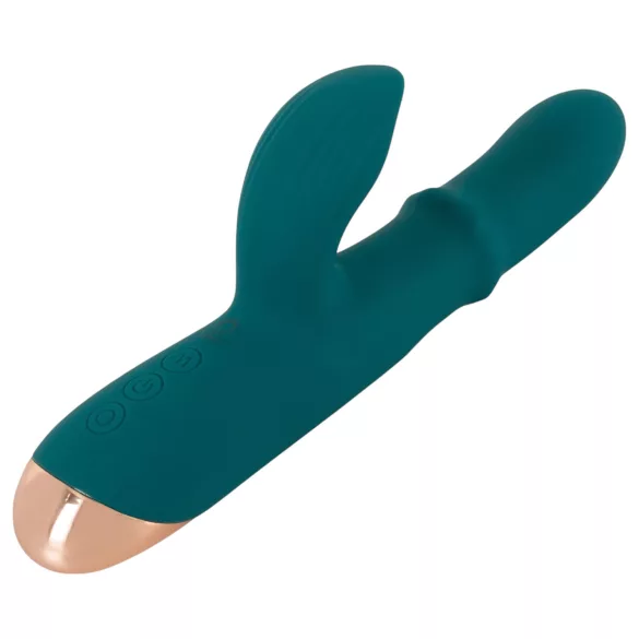 You2Toys - prstenasti vibrator Thumping Rabbit - tirkizna boja