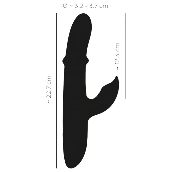 You2Toys - prstenasti vibrator Thumping Rabbit - tirkizna boja