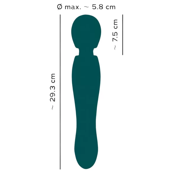 You2Toys Grande - vibrator masažer na punjenje - zeleni
