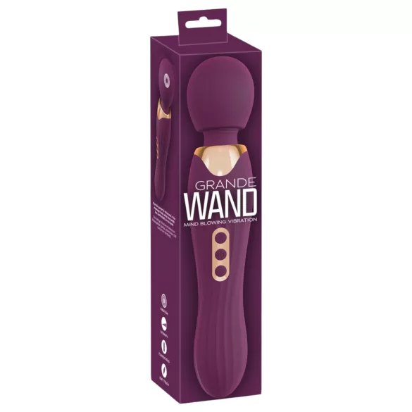 You2Toys Grande - masažni vibrator na punjenje - crvena