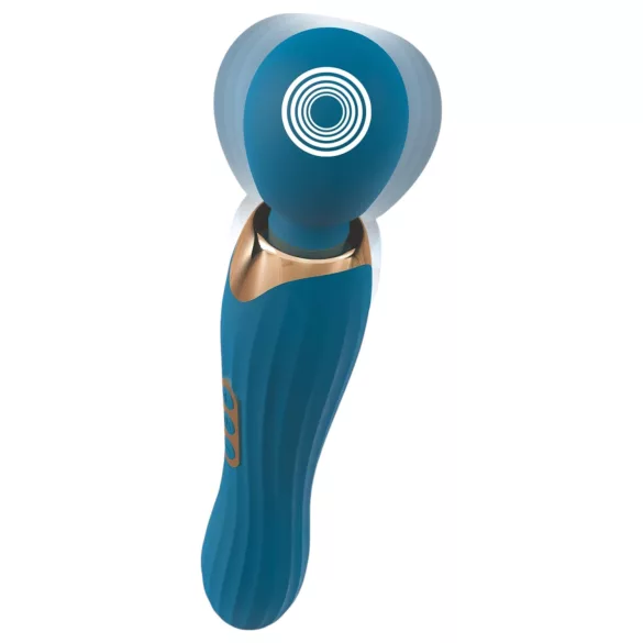 You2Toys Grande - masažer vibrator na baterije - plavi