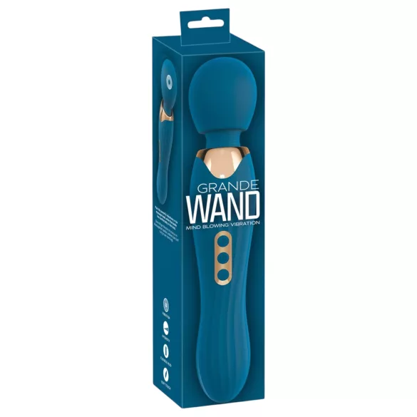 You2Toys Grande - masažer vibrator na baterije - plavi