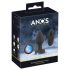 ANOS - svjetleći, vibracijski analni plug (crni)