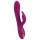 Javida - 3u1 vibrator s perlicama i rotacijom (ljubičasti)