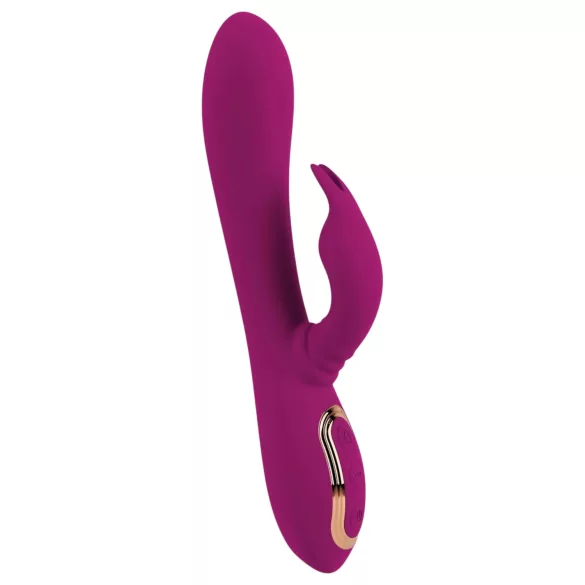 Javida - 3u1 vibrator s perlicama i rotacijom (ljubičasti)