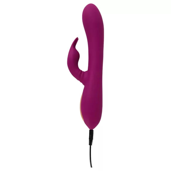 Javida - 3u1 vibrator s perlicama i rotacijom (ljubičasti)