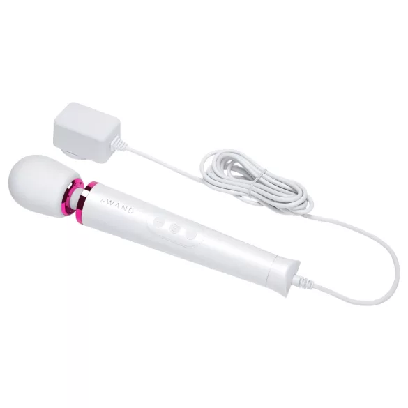 Le Wand Petite Plug-In - masažer s vibratorom za tijelo - bijeli