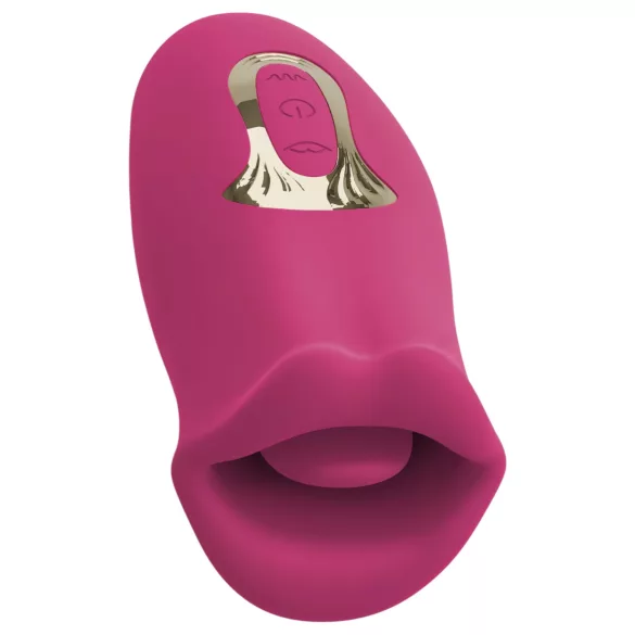 You2Toys - klitoralni vibrator s jezikom (rozi)
