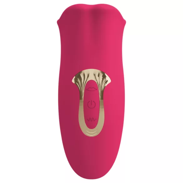 You2Toys - klitoralni vibrator s jezikom (rozi)